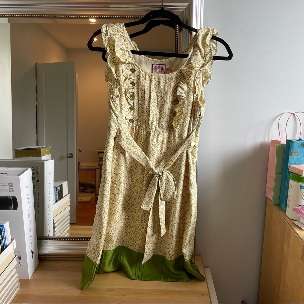 Juicy couture silk dress